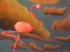Flamingos love dancing